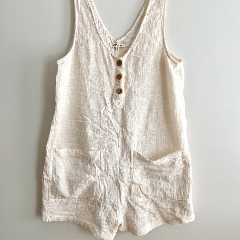 Ripcurl cream surfer romper